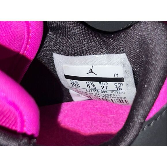 2017 Toddler Nike Air Jordan First Class GT Fabric Slip On Sneakers Size 10 C - Picture 4 of 9